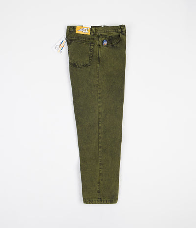 Polar 93 Denim Jeans in Green Black
