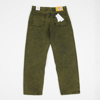 Polar 93 Denim Jeans in Green Black thumbnail