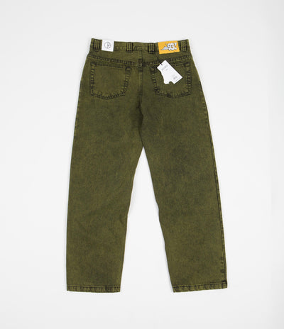 Polar 93 Denim Jeans in Green Black