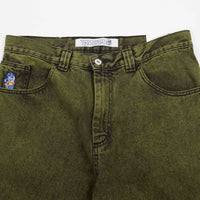 Polar 93 Denim Jeans in Green Black thumbnail