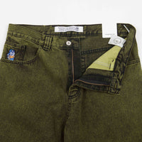 Polar 93 Denim Jeans in Green Black thumbnail