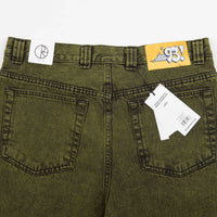 Polar 93 Denim Jeans in Green Black thumbnail