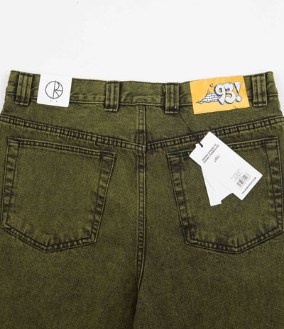 Polar 93 Denim Jeans in Green Black