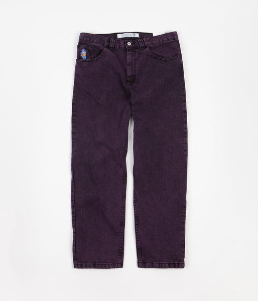 Polar 93 Denim Jeans - Purple Black