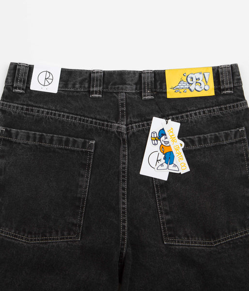 Polar 93! Denim Washed Black - Influence Boardshop