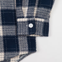 Polar Big Boy Flannel Shirt in Rich Navy thumbnail