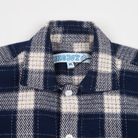 Polar Big Boy Flannel Shirt in Rich Navy thumbnail