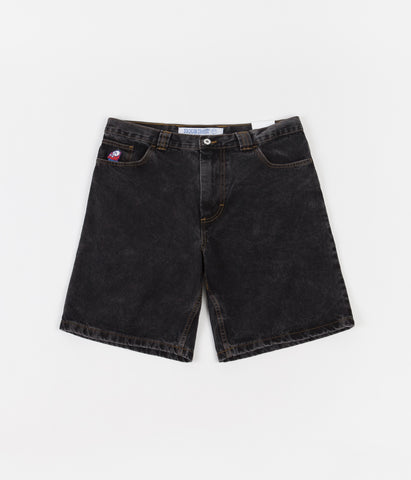 Polar Big Boy Shorts - Washed Black | Flatspot