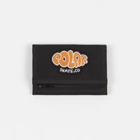 Polar Bubble Logo Key Wallet in Black thumbnail