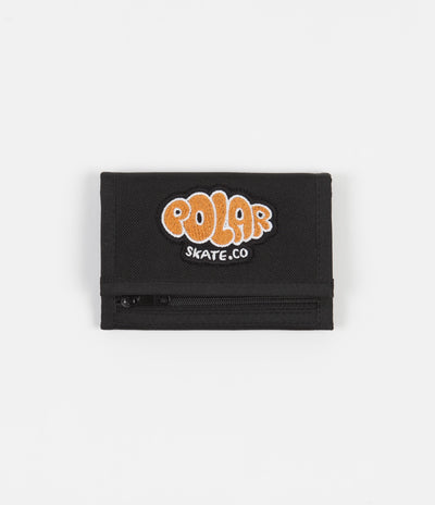 Polar Bubble Logo Key Wallet in Black