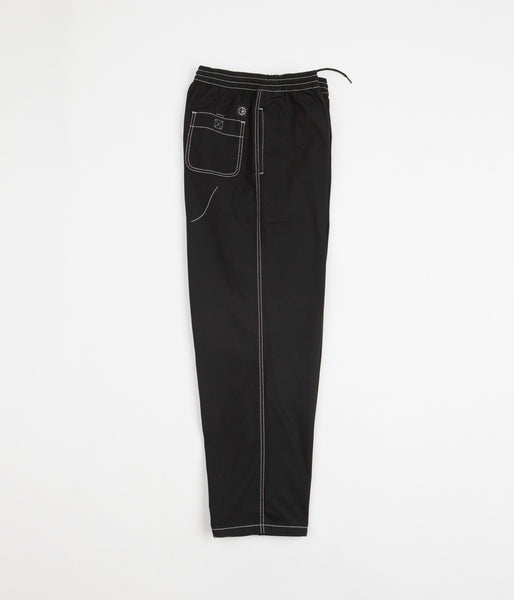 Polar Contrast Surf Pants Black Flatspot