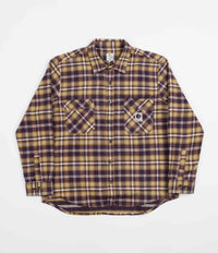 Polar Flannel Shirt in Plum