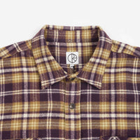 Polar Flannel Shirt in Plum thumbnail