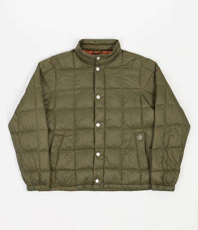 Polar Lightweight Puffer Jacket in Army Green
