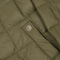 Polar Lightweight Puffer Jacket in Army Green thumbnail
