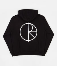 Polar Stroke Logo Hoodie in Black