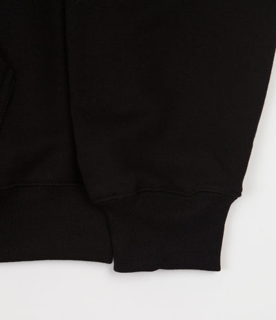 Polar Stroke Logo Hoodie in Black