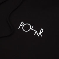 Polar Stroke Logo Hoodie in Black thumbnail