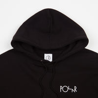 Polar Stroke Logo Hoodie in Black thumbnail