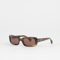 Polar x Sun Buddies Junior Jr. Sunglasses in Brown Green thumbnail