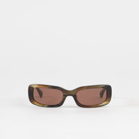 Polar x Sun Buddies Junior Jr. Sunglasses in Brown Green thumbnail