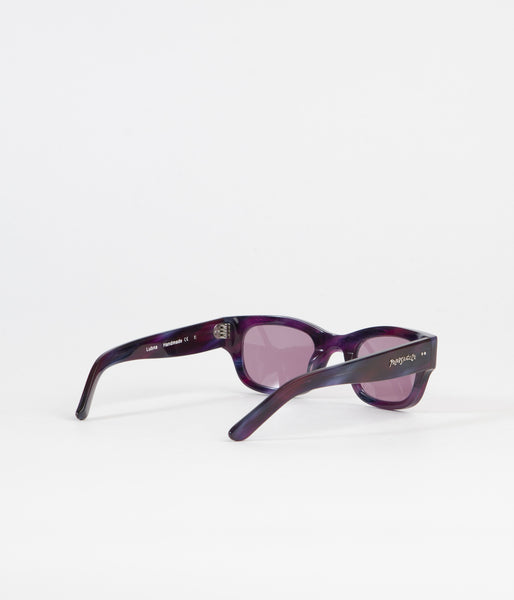 Polar x Sun Buddies Lubna Sunglasses - Purple Waves | Flatspot