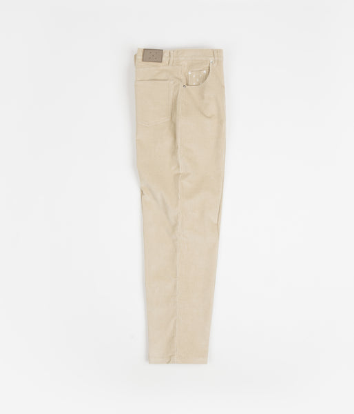 Pop Trading Company DRS Corduroy Pants - White Pepper | Flatspot