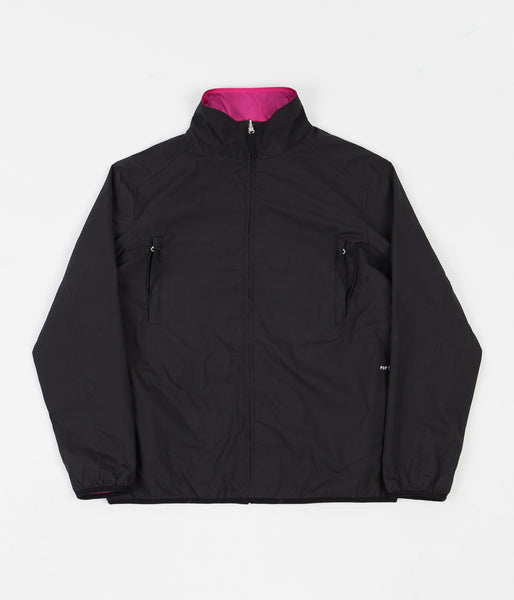 Pop Quilted Reversible Jacket Black/Twilight Blue