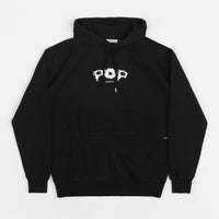 Pop Trading Company Smoke Hoodie in Black thumbnail
