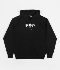 Pop Trading Company Smoke Hoodie in Black