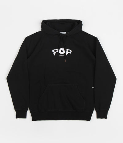 Pop Trading Company Smoke Hoodie in Black