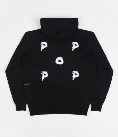 Pop Trading Company Smoke Hoodie in Black