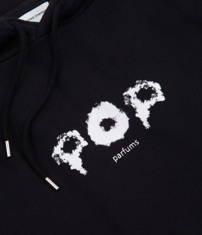 Pop Trading Company Smoke Hoodie in Black
