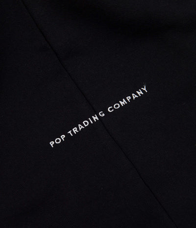 Pop Trading Company Smoke Hoodie in Black