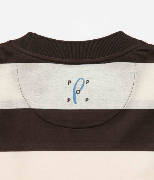 Pop Trading Company x Paul Smith Mock Neck Long Sleeve T