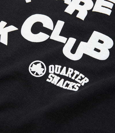 Quartersnacks 2023 Track Club T-Shirt - Black
