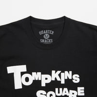 Quartersnacks 2023 Track Club T-Shirt - Black thumbnail