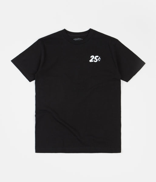 【QUARTERSNACKS】 DOMINO TEE / Black Quartersnacks Snackman Tee (Black) – Kinetic / Nocturnal