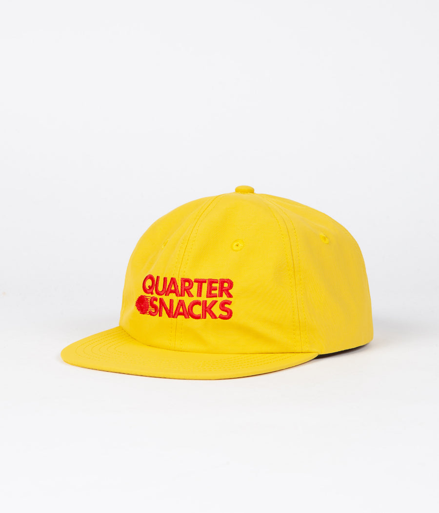 Quartersnacks Nylon Journalist Cap - Yellow