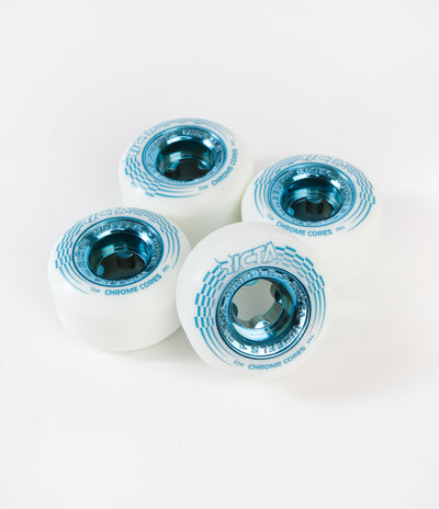 Ricta Wheels Chrome Core 99a Wheels in White and 53mm