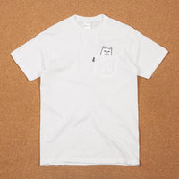 Rip N Dip Lord Nermal Pocket T-Shirt - White thumbnail
