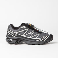 Salomon XT-6 GTX Shoes in Black and Ebony / Lunar Rock thumbnail