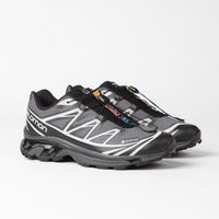 Salomon XT-6 GTX Shoes in Black and Ebony / Lunar Rock thumbnail