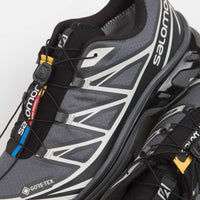 Salomon XT-6 GTX Shoes in Black and Ebony / Lunar Rock thumbnail