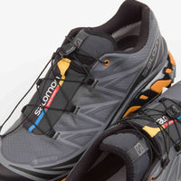 Salomon XT-6 GTX Utility Shoes in Black and Ebony / Marmalade thumbnail