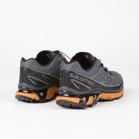 Salomon XT-6 GTX Utility Shoes in Black and Ebony / Marmalade thumbnail