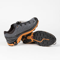 Salomon XT-6 GTX Utility Shoes in Black and Ebony / Marmalade thumbnail