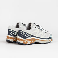Salomon XT-6 Shoes in Lunar Rock and Dark Sapphire / Rubber thumbnail