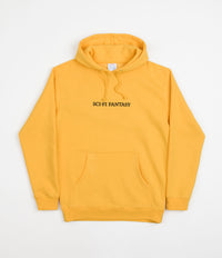 Sci-Fi Fantasy Logo Hoodie in Gold
