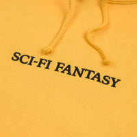 Sci-Fi Fantasy Logo Hoodie - Gold thumbnail